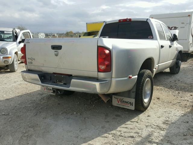 3D7ML48L29G553746 - 2009 DODGE RAM 3500 SILVER photo 4