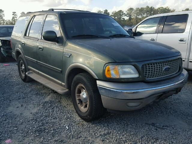 1FMRU17LX1LA75012 - 2001 FORD EXPEDITION GREEN photo 1