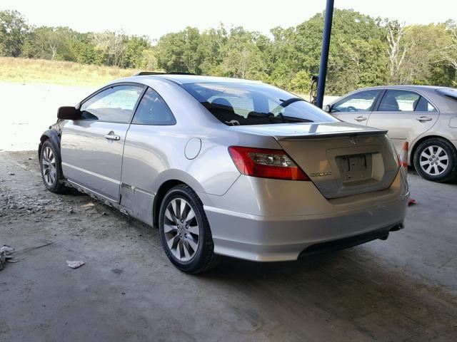 2HGFG12939H502227 - 2009 HONDA CIVIC EXL ვერცხლისფერი ფოტო 3