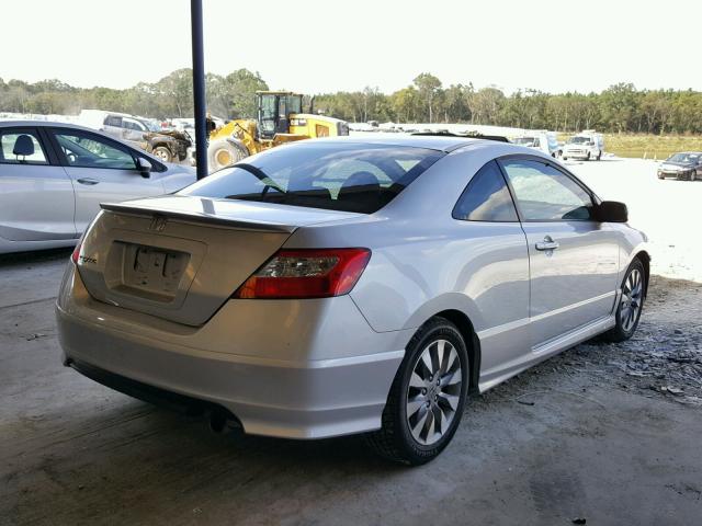 2HGFG12939H502227 - 2009 HONDA CIVIC EXL ვერცხლისფერი ფოტო 4