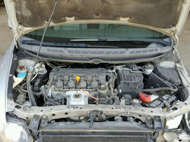 2HGFG12939H502227 - 2009 HONDA CIVIC EXL ვერცხლისფერი ფოტო 7