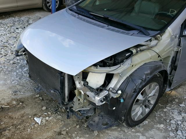 2HGFG12939H502227 - 2009 HONDA CIVIC EXL ვერცხლისფერი ფოტო 9