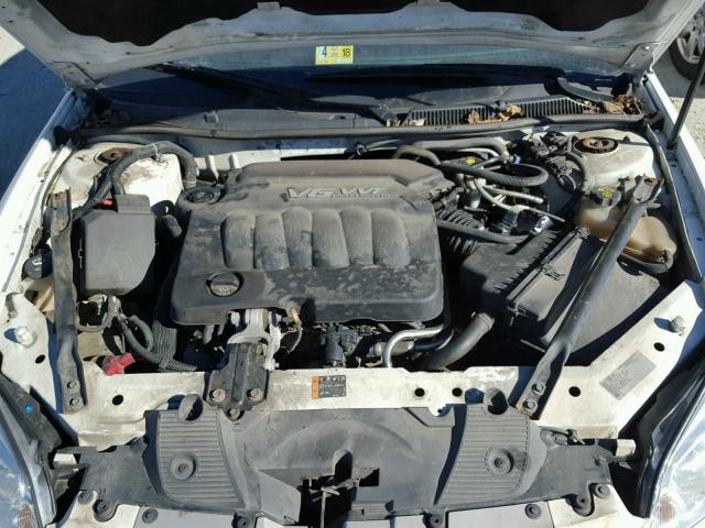 2G1WF5E35C1185186 - 2012 CHEVROLET IMPALA LS WHITE photo 7
