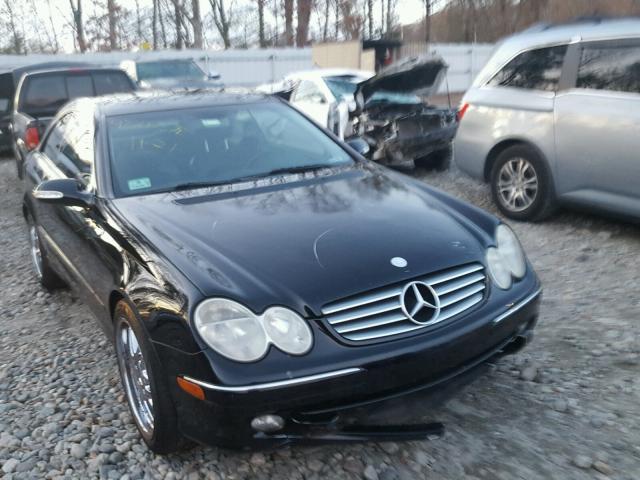 WDBTJ65J83F020396 - 2003 MERCEDES-BENZ CLK 320C BLACK photo 9