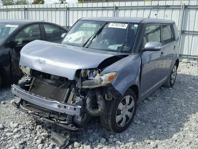 JTLKE50E391064273 - 2009 TOYOTA SCION XB ლურჯი ფოტო 2