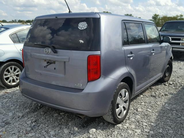 JTLKE50E391064273 - 2009 TOYOTA SCION XB ლურჯი ფოტო 4