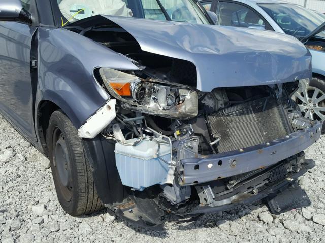 JTLKE50E391064273 - 2009 TOYOTA SCION XB ლურჯი ფოტო 9
