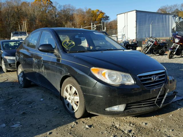 KMHDU46DX7U235737 - 2007 HYUNDAI ELANTRA GL BLACK photo 1