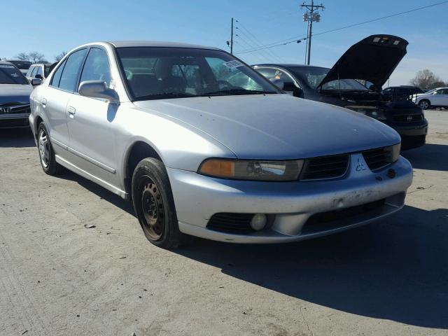 4A3AA46G42E113496 - 2002 MITSUBISHI GALANT ES SILVER photo 1