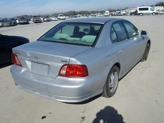 4A3AA46G42E113496 - 2002 MITSUBISHI GALANT ES SILVER photo 4