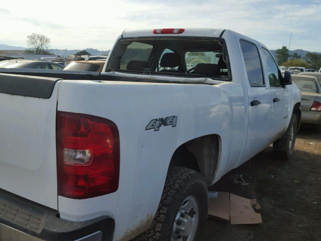 1GC4KVBG9AF119635 - 2010 CHEVROLET SILVERADO WHITE photo 9