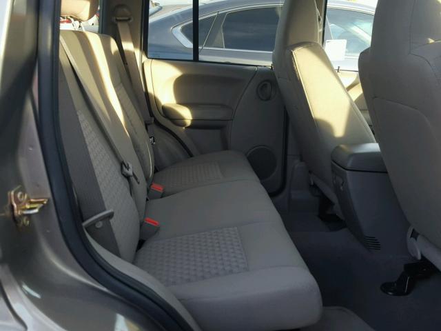 1J8GL48K77W660426 - 2007 JEEP LIBERTY SP GOLD photo 6