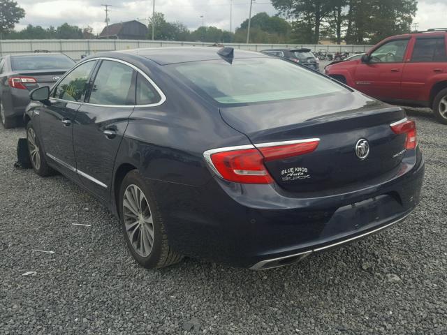 1G4ZP5SS9HU208621 - 2017 BUICK LACROSSE E BLUE photo 3