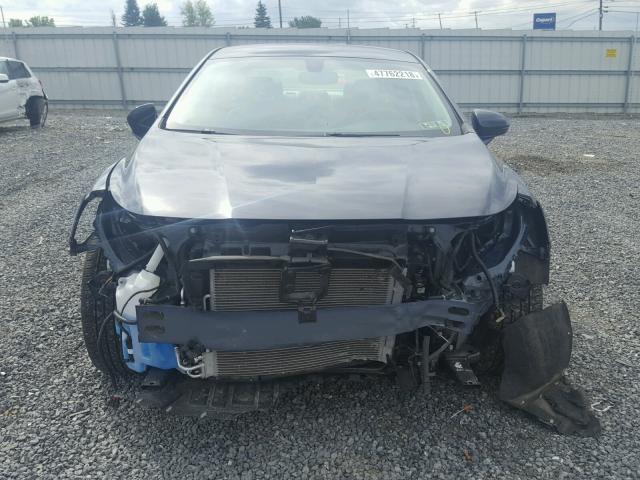 1G4ZP5SS9HU208621 - 2017 BUICK LACROSSE E BLUE photo 9