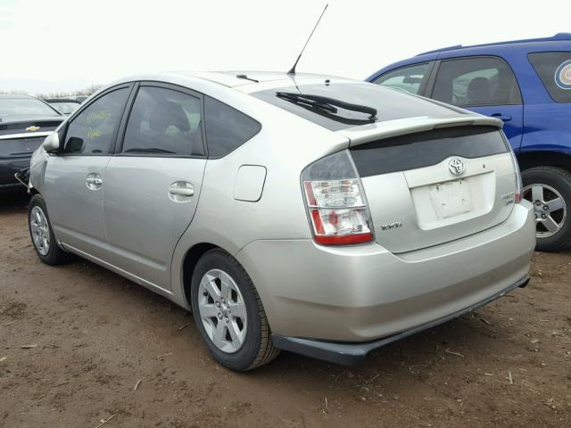 JTDKB20U040027013 - 2004 TOYOTA PRIUS SILVER photo 3