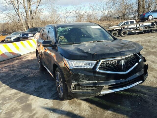 5FRYD4H53HB000696 - 2017 ACURA MDX TECHNO BLACK photo 1