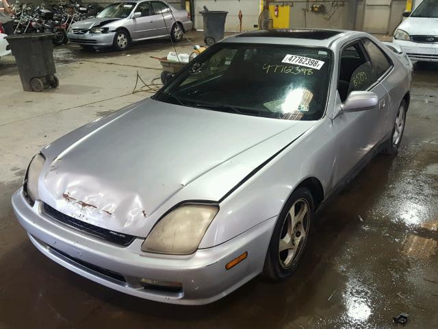 JHMBB62401C002495 - 2001 HONDA PRELUDE SILVER photo 2