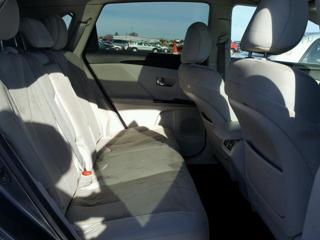 4T3BE11A19U004235 - 2009 TOYOTA VENZA BASE GRAY photo 6