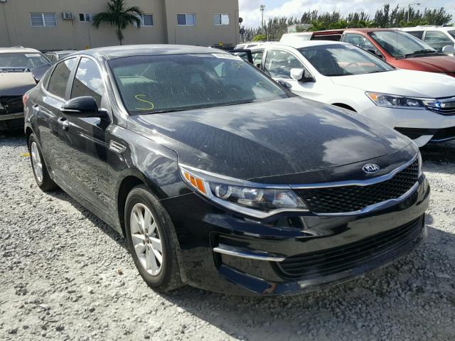 5XXGT4L39GG035759 - 2016 KIA OPTIMA LX BLACK photo 1