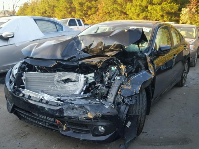 19XFC1F70HE022711 - 2017 HONDA CIVIC EXL Қара фото 2