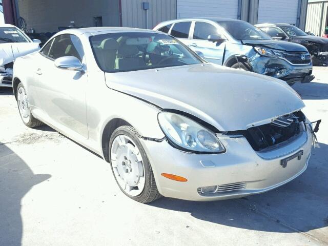 JTHFN48Y630048442 - 2003 LEXUS SC 430 SILVER photo 1