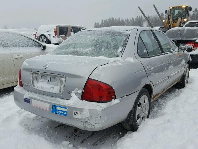 3N1CB51D85L497947 - 2005 NISSAN SENTRA 1.8 SILVER photo 4