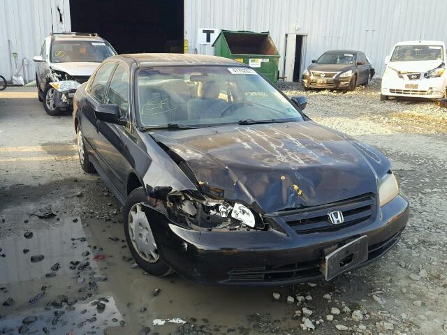 1HGCG66521A073687 - 2001 HONDA ACCORD LX BLACK photo 1