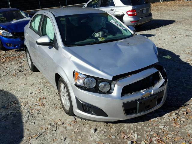 1G1JC5SH1F4154156 - 2015 CHEVROLET SONIC LT SILVER photo 1