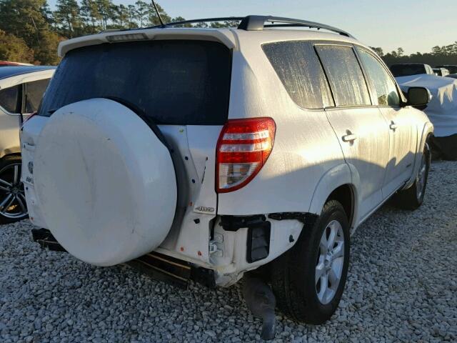 2T3DF4DV0BW138164 - 2011 TOYOTA RAV4 LIMIT WHITE photo 4