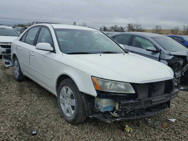 5NPET46C37H275428 - 2007 HYUNDAI SONATA GLS WHITE photo 1