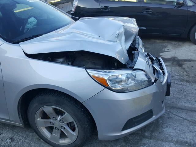 1G11C5SA8DF221551 - 2013 CHEVROLET MALIBU 1LT SILVER photo 9