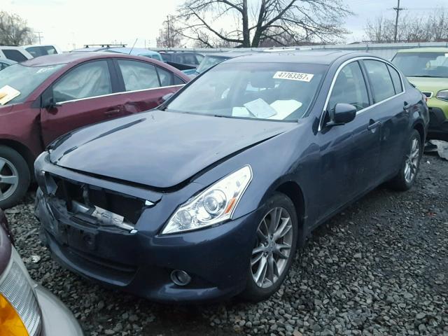 JN1CV6AR2CM681891 - 2012 INFINITI G37 CHARCOAL photo 2