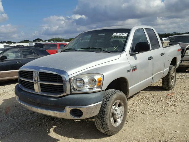 3D7KS28DX8G181806 - 2008 DODGE RAM 2500 S SILVER photo 2