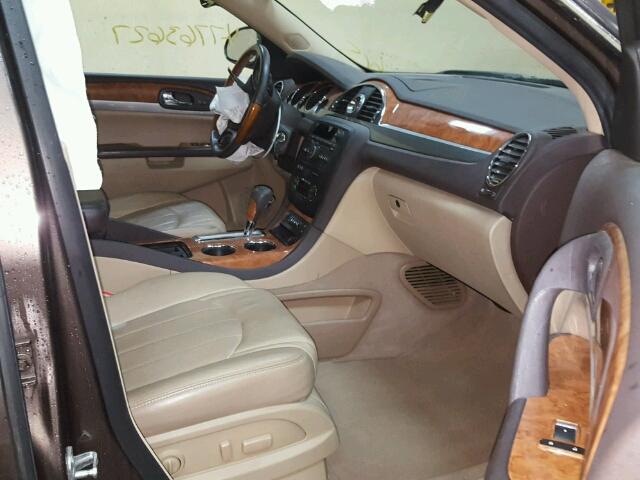 5GALVBED1AJ231749 - 2010 BUICK ENCLAVE CX BEIGE photo 5