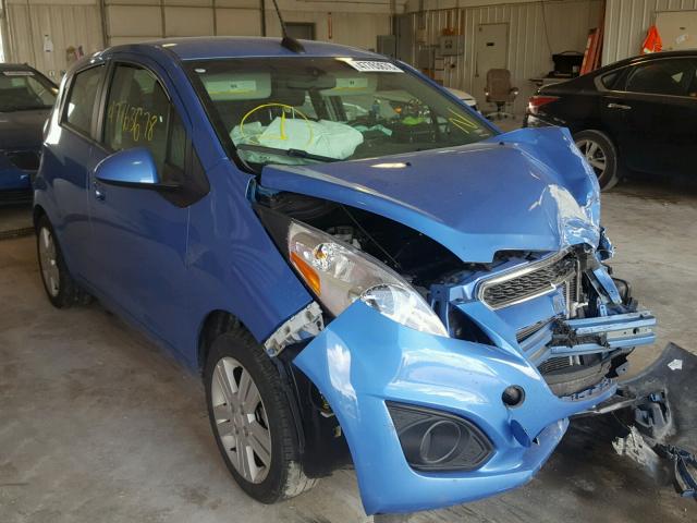 KL8CB6S91FC716511 - 2015 CHEVROLET SPARK LS BLUE photo 1