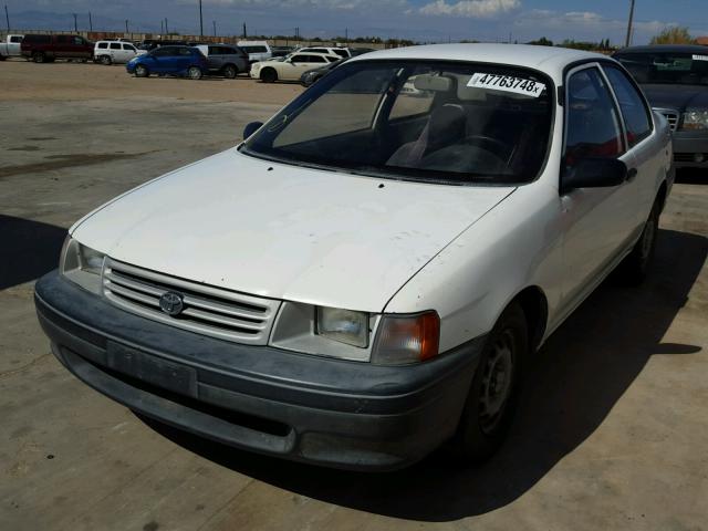 JT2EL46B5M0106732 - 1991 TOYOTA TERCEL STD WHITE photo 2