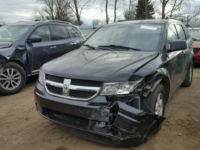 3D4GG47BX9T565500 - 2009 DODGE JOURNEY SE BLACK photo 2