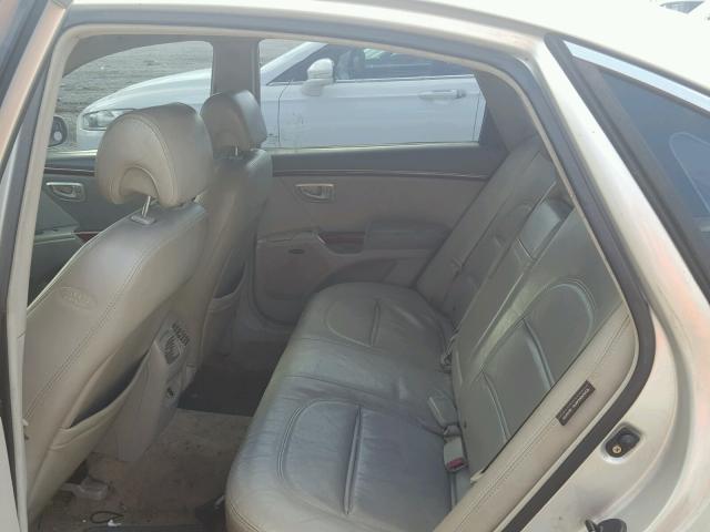 KMHFC46F26A084437 - 2006 HYUNDAI AZERA SE SILVER photo 6