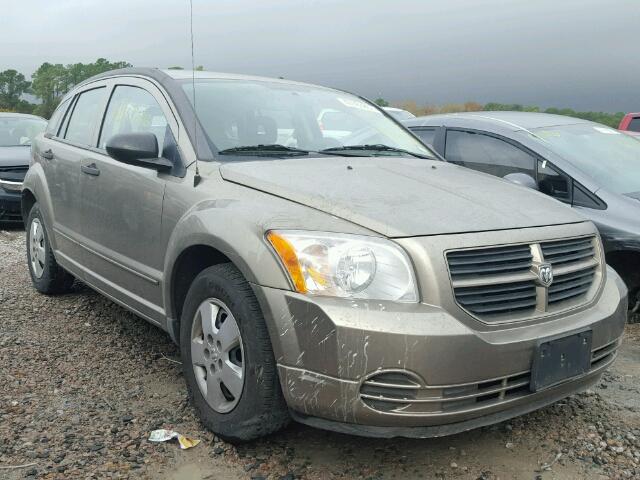 1B3HB28B68D629900 - 2008 DODGE CALIBER TAN photo 1