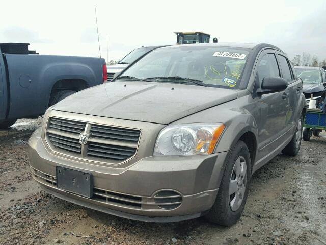 1B3HB28B68D629900 - 2008 DODGE CALIBER TAN photo 2