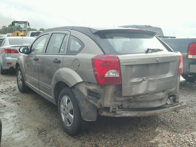 1B3HB28B68D629900 - 2008 DODGE CALIBER TAN photo 3