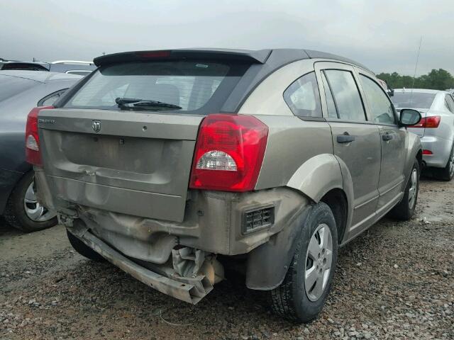 1B3HB28B68D629900 - 2008 DODGE CALIBER TAN photo 4