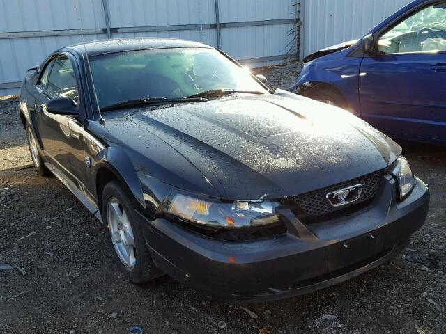 1FAFP40444F113636 - 2004 FORD MUSTANG BLACK photo 1