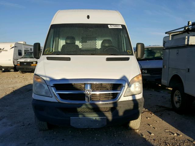 WD0PE745275145169 - 2007 DODGE SPRINTER 2 WHITE photo 9