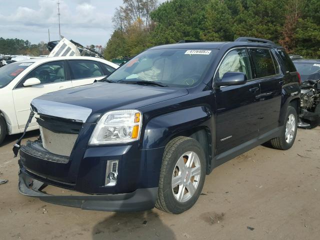 2GKALREK0F6185925 - 2015 GMC TERRAIN SL BLUE photo 2