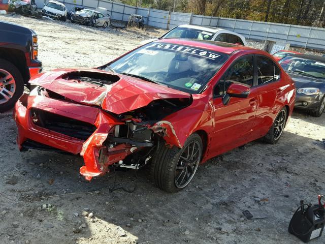 JF1VA2Z68G9825527 - 2016 SUBARU WRX STI RED photo 2