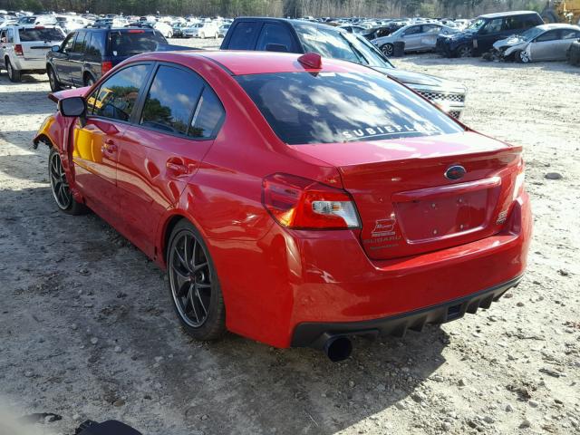 JF1VA2Z68G9825527 - 2016 SUBARU WRX STI RED photo 3