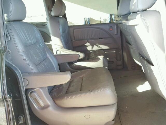 5FNRL3H7XAB039232 - 2010 HONDA ODYSSEY EX BLACK photo 6
