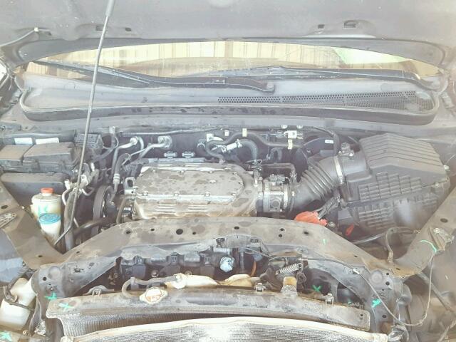 5FNRL3H7XAB039232 - 2010 HONDA ODYSSEY EX BLACK photo 7