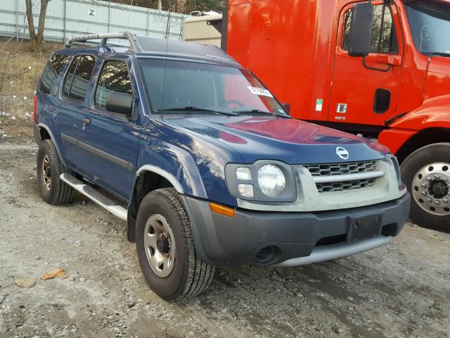 5N1DD28T53C633222 - 2003 NISSAN XTERRA XE BLUE photo 1